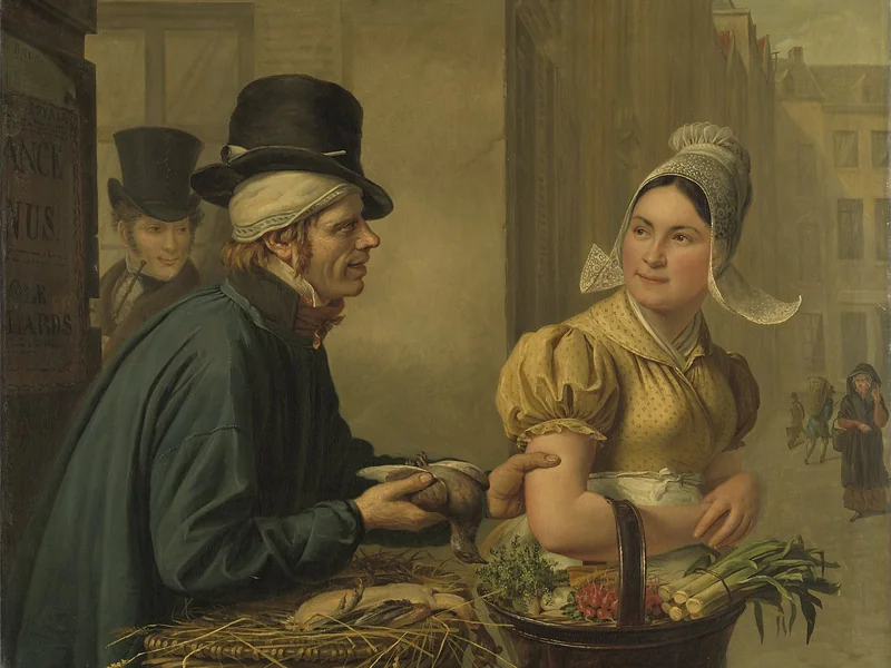 1795-Ignace Brice - Il commerciante di pollame
